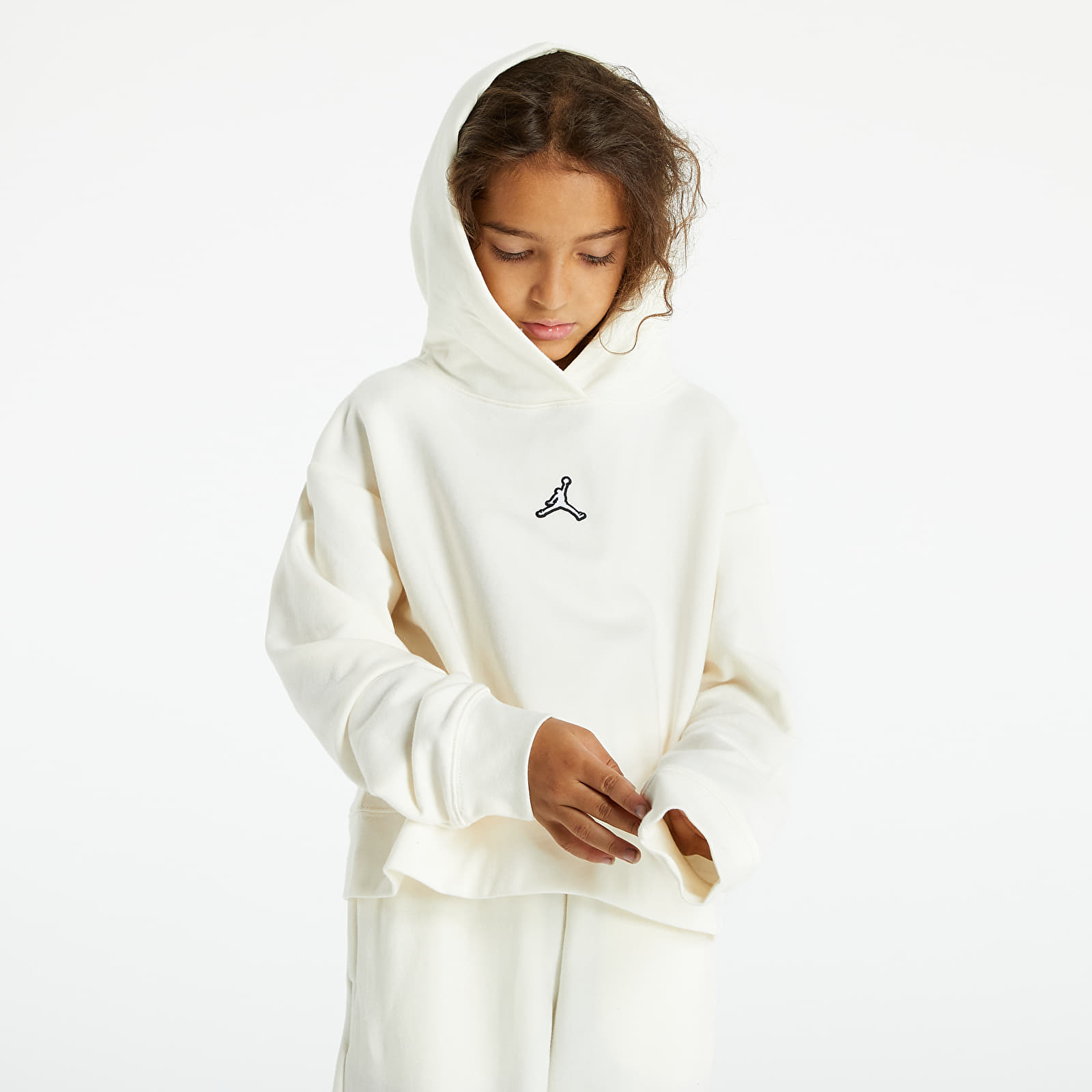 Hoodies and sweatshirts Jordan Jumpman Kids Hoodie Pale Ivory