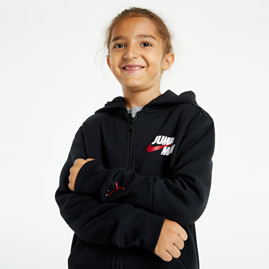Hoodies and sweatshirts Jordan Jumpman Full Zip Hoodie Black Footshop