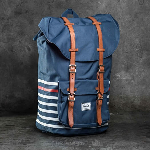 Herschel Little America Offset Backpack Herschel Supply Little America Offset Urban Backpack  main image 4
