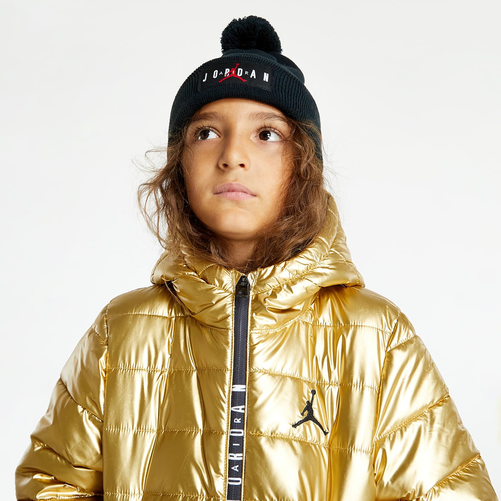 Striukės Jordan Jumpman Kids Jacket Metallic Gold