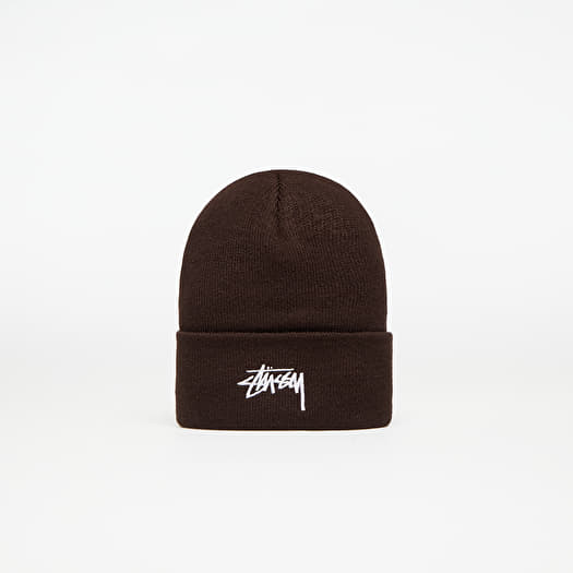 Шапка Stüssy Stock Cuff Beanie Espresso