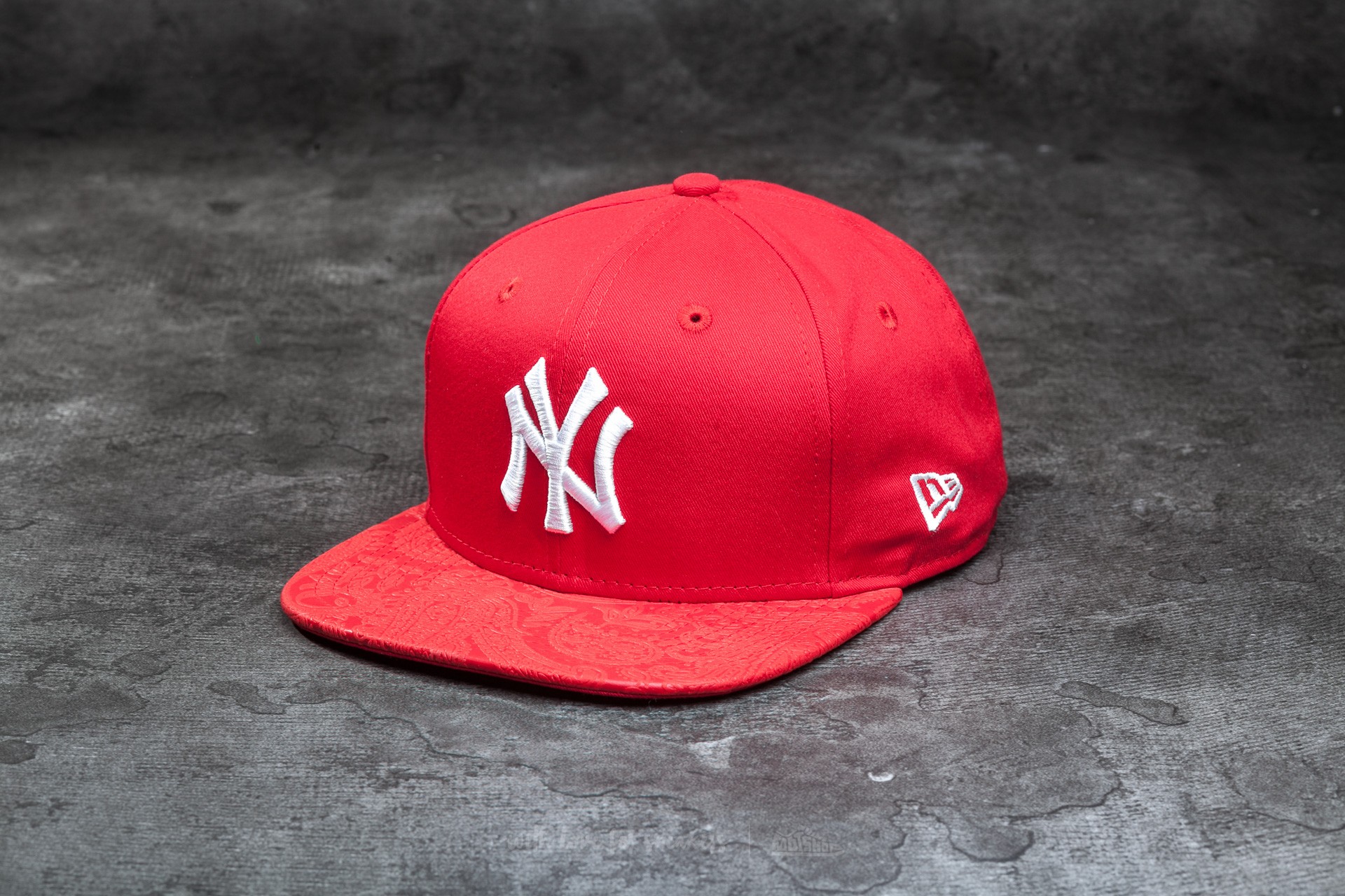 Caps New Era 9Fifty Major League Baseball Poly Core New York Yankees Cap Scarlet