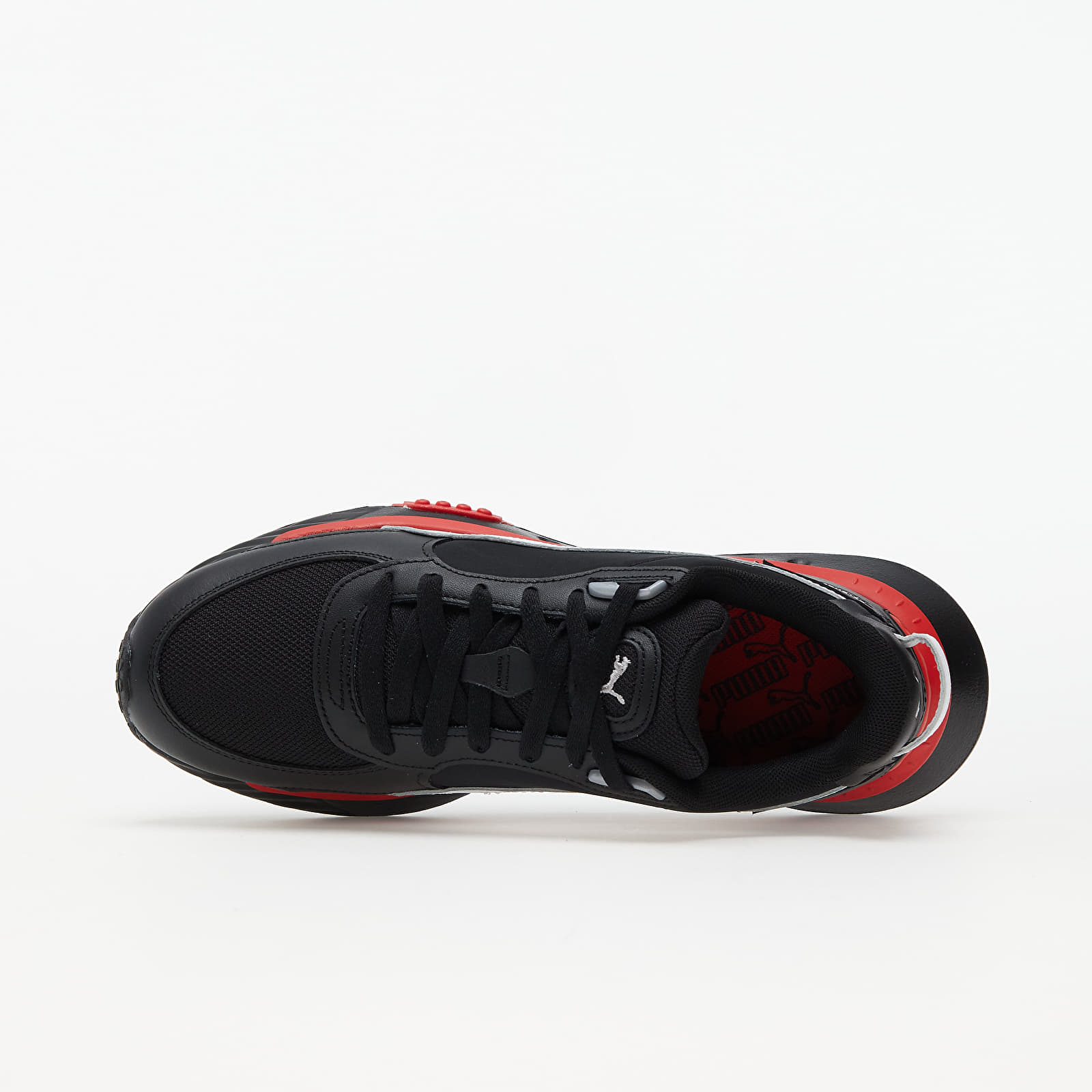 Skor för män Puma Wild Rider Route Puma Black-Poppy Red