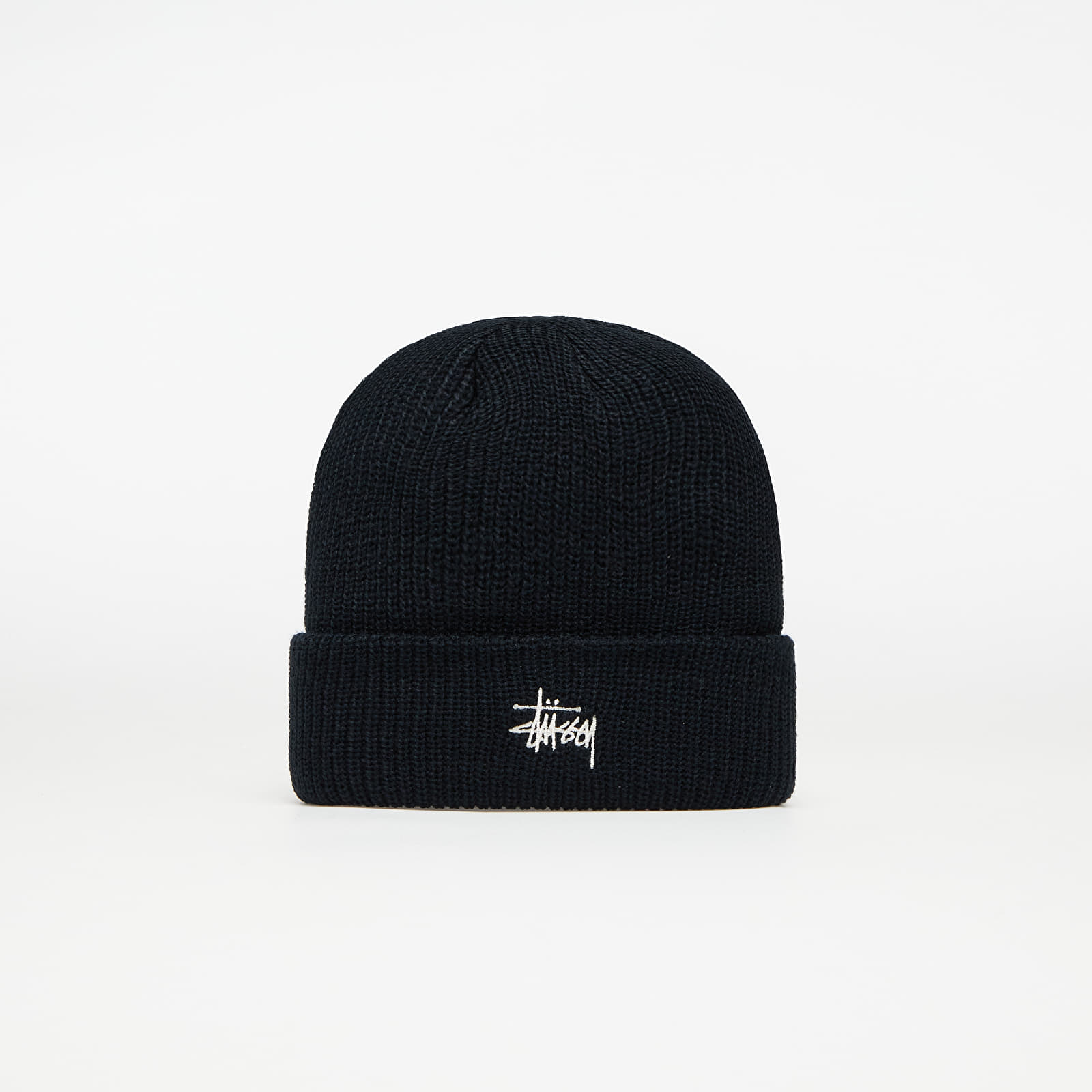 Fesuri Stüssy Basic Cuff Beanie Black