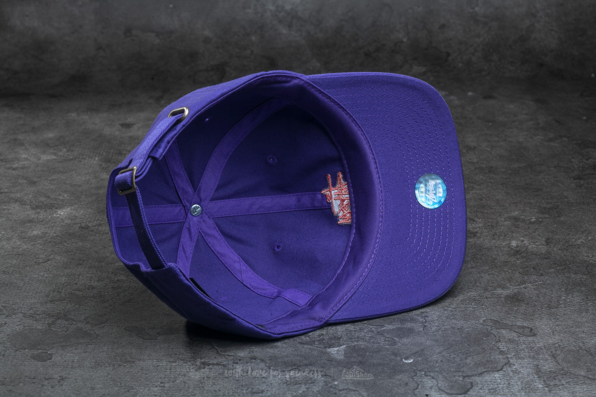 Sapkák Stüssy Basic Logo Twill Cap Plum