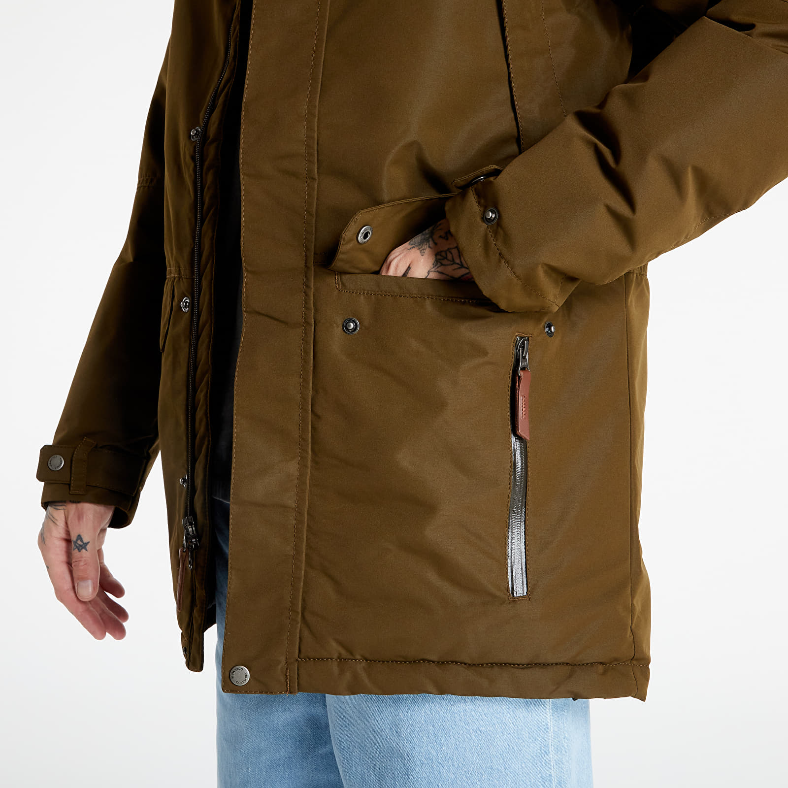 Kabátok Columbia South Canyon™ Long Down Parka Olive Green