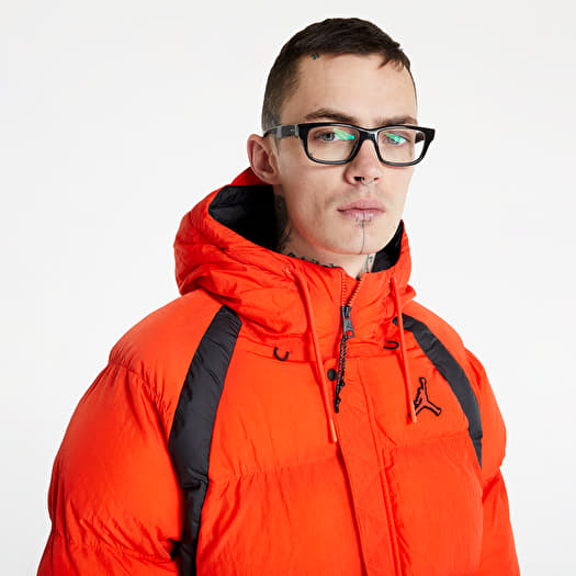 Jackets Jordan Ess Puffer Jacket Red Black Footshop