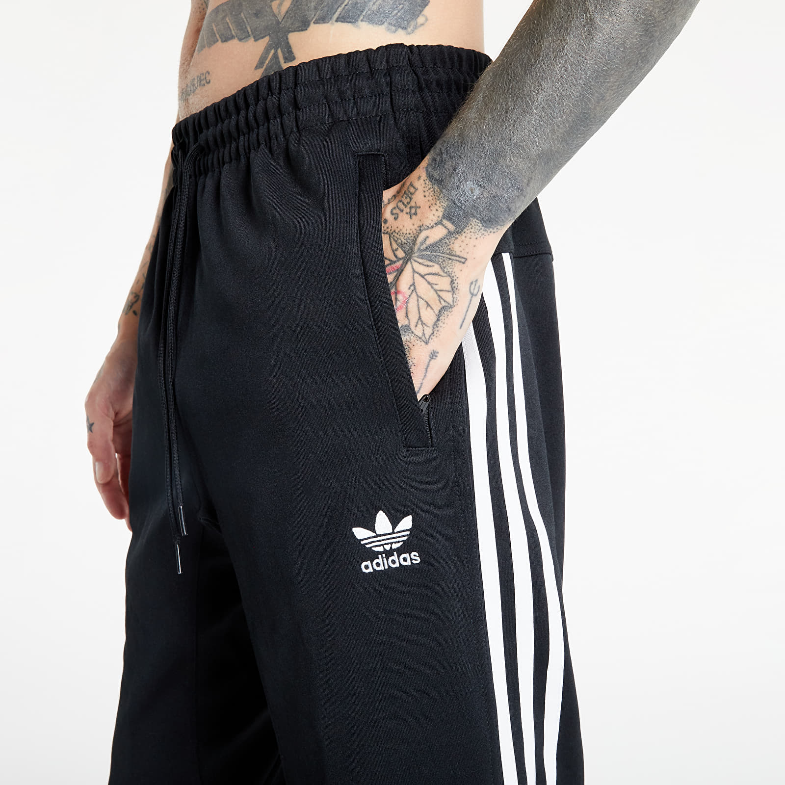 Kelnės adidas 3-Stripes 7/8 Pants Black