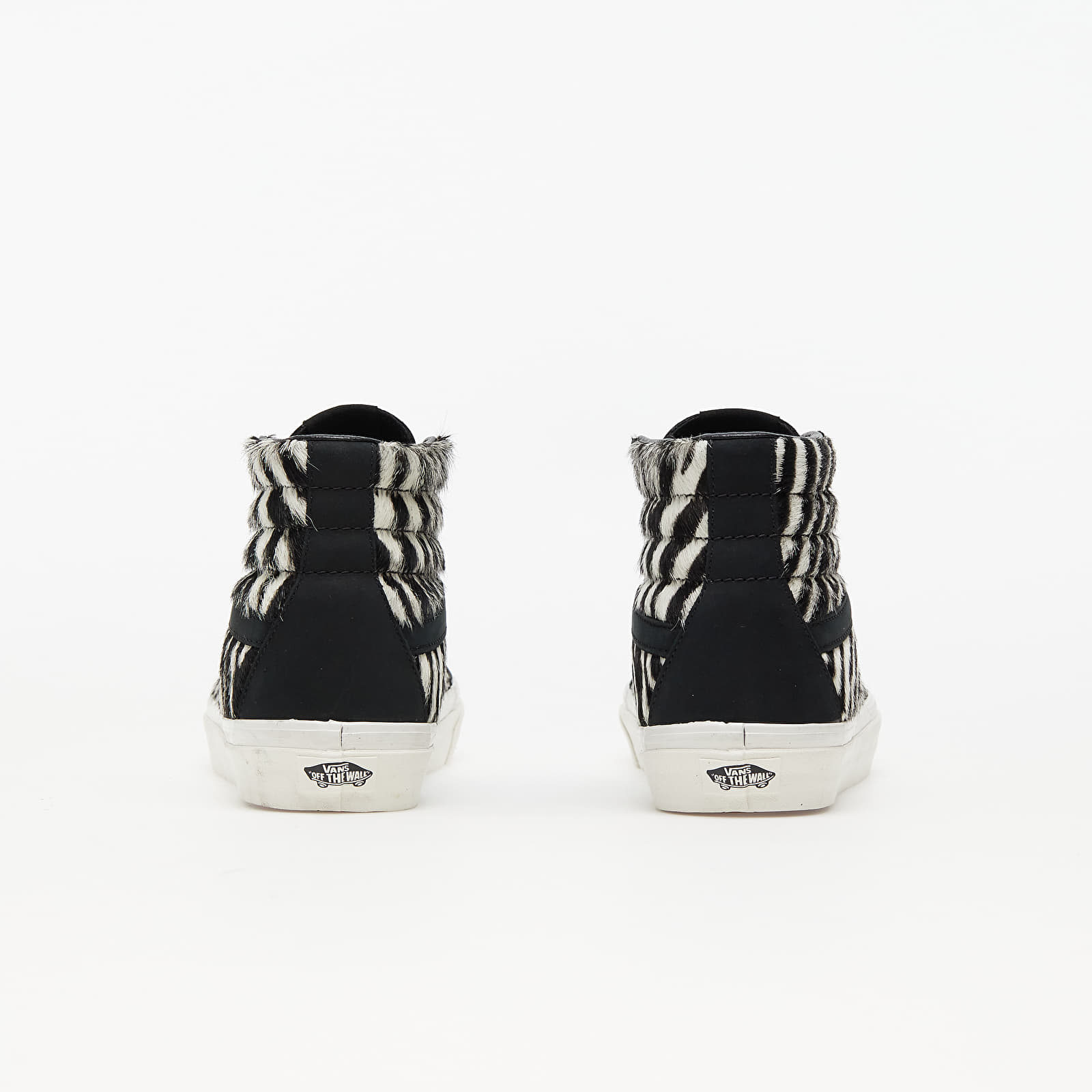 Vans sk8 hi zebra deals