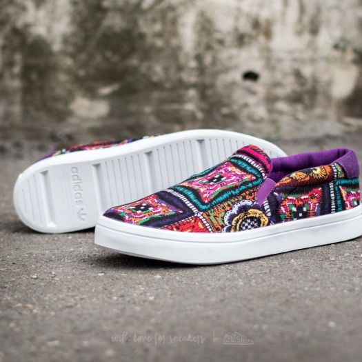 Damesschoenen adidas Court Vantage Slip On W Midgra Midgra Midgra Footshop