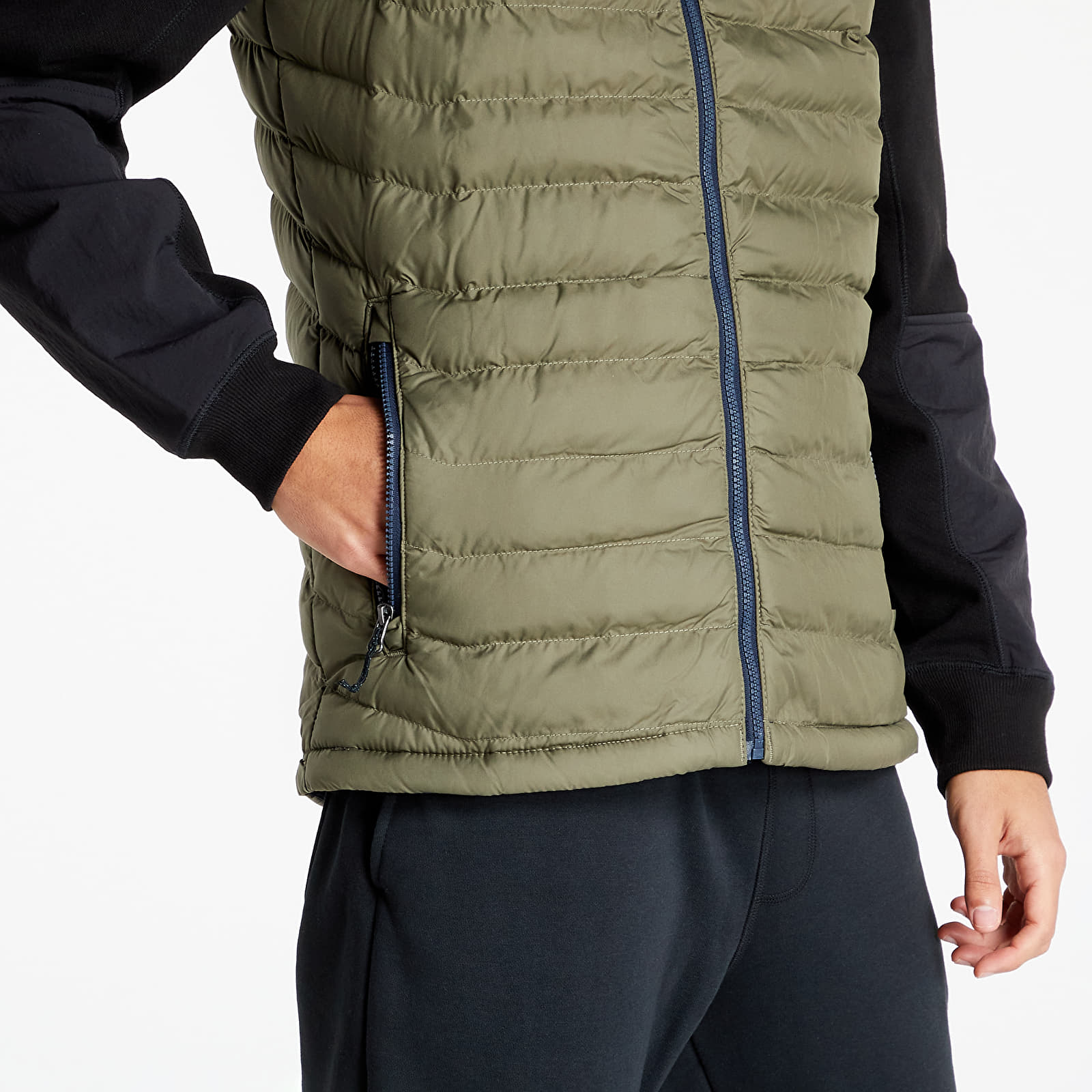 Vesty Columbia Powder Lite™ Vest Green/ Blue