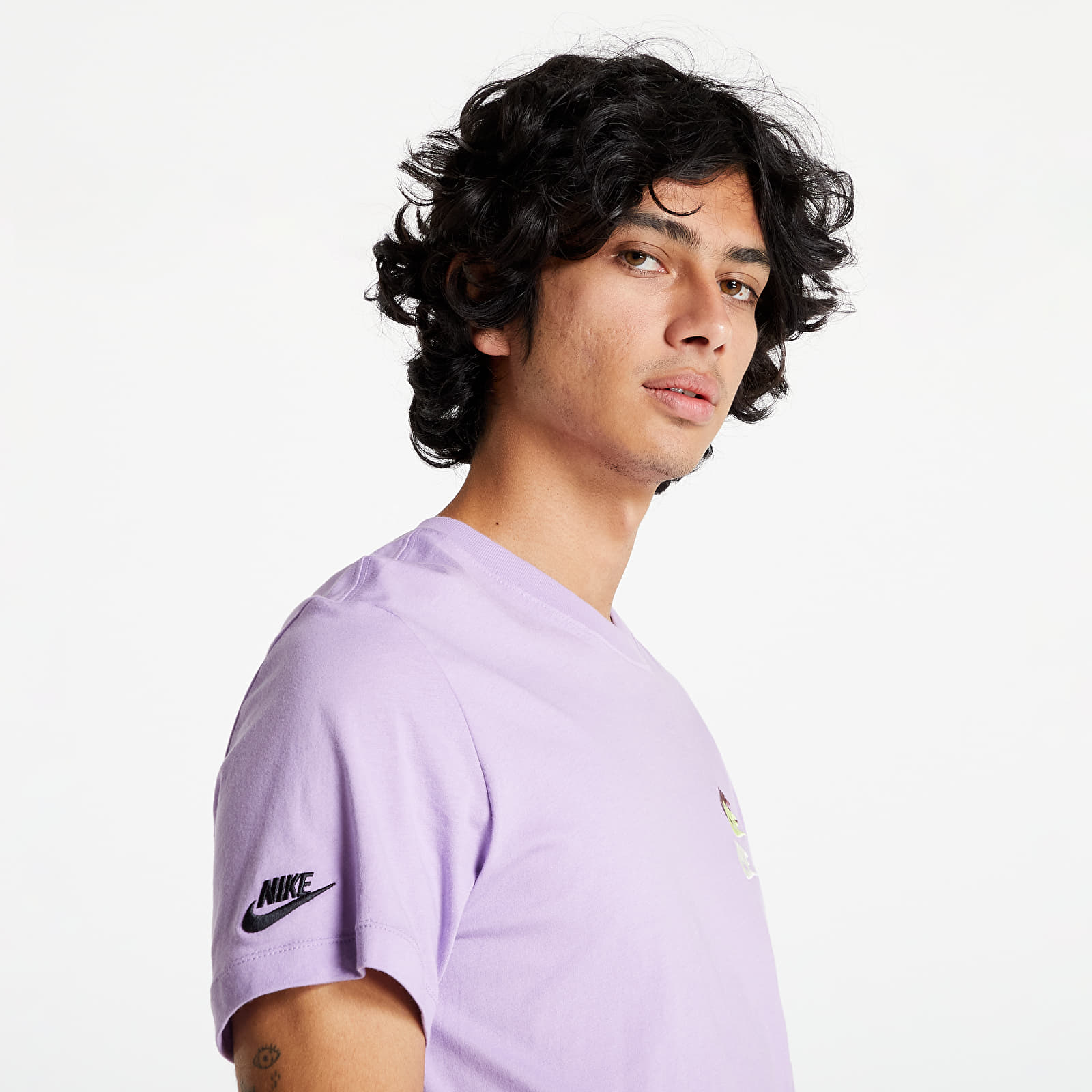 Majice T-shirt Nike Sportswear M NSW Tee Club Essentials Purple