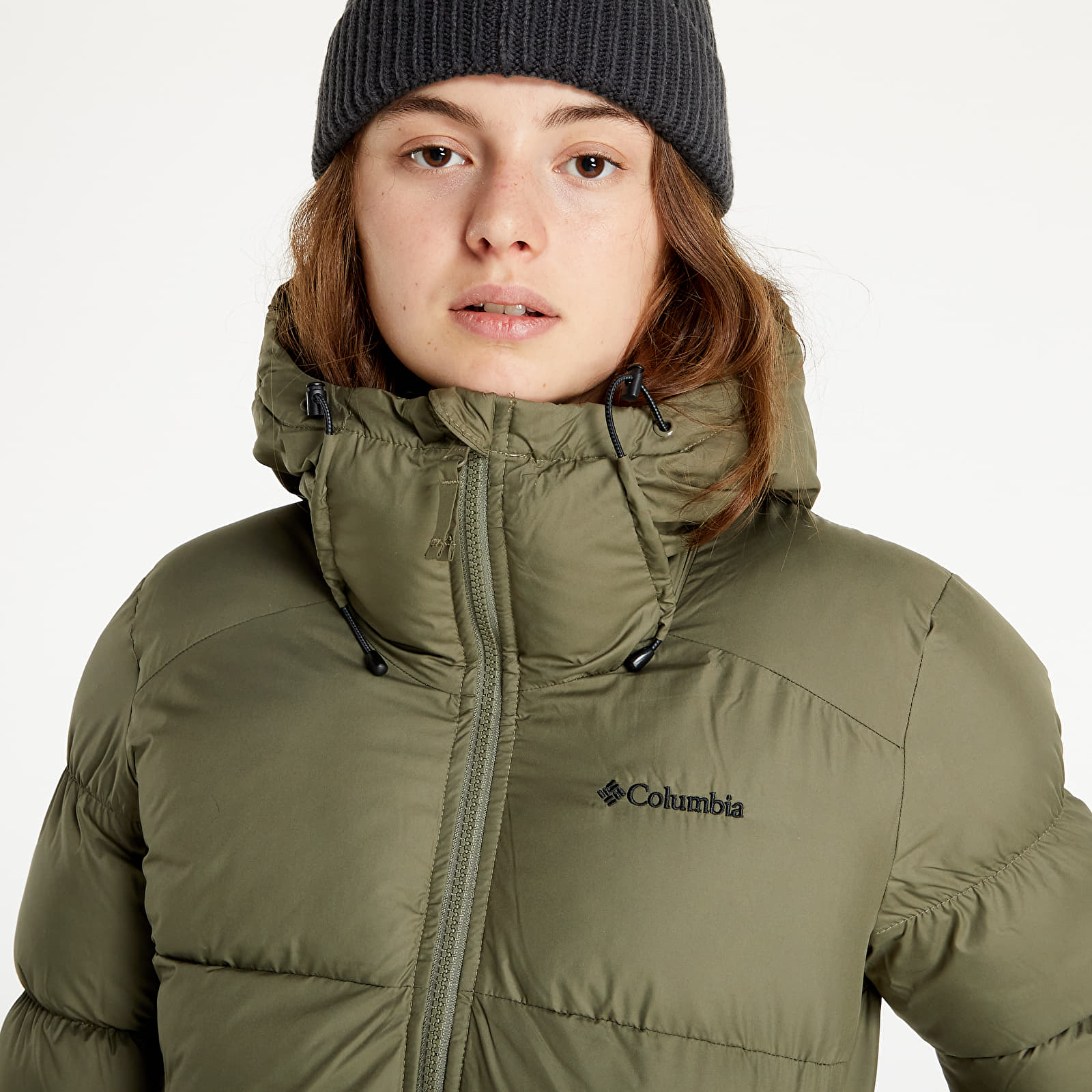 Jakker Columbia Pike Lake™ Long Jacket Stone Green
