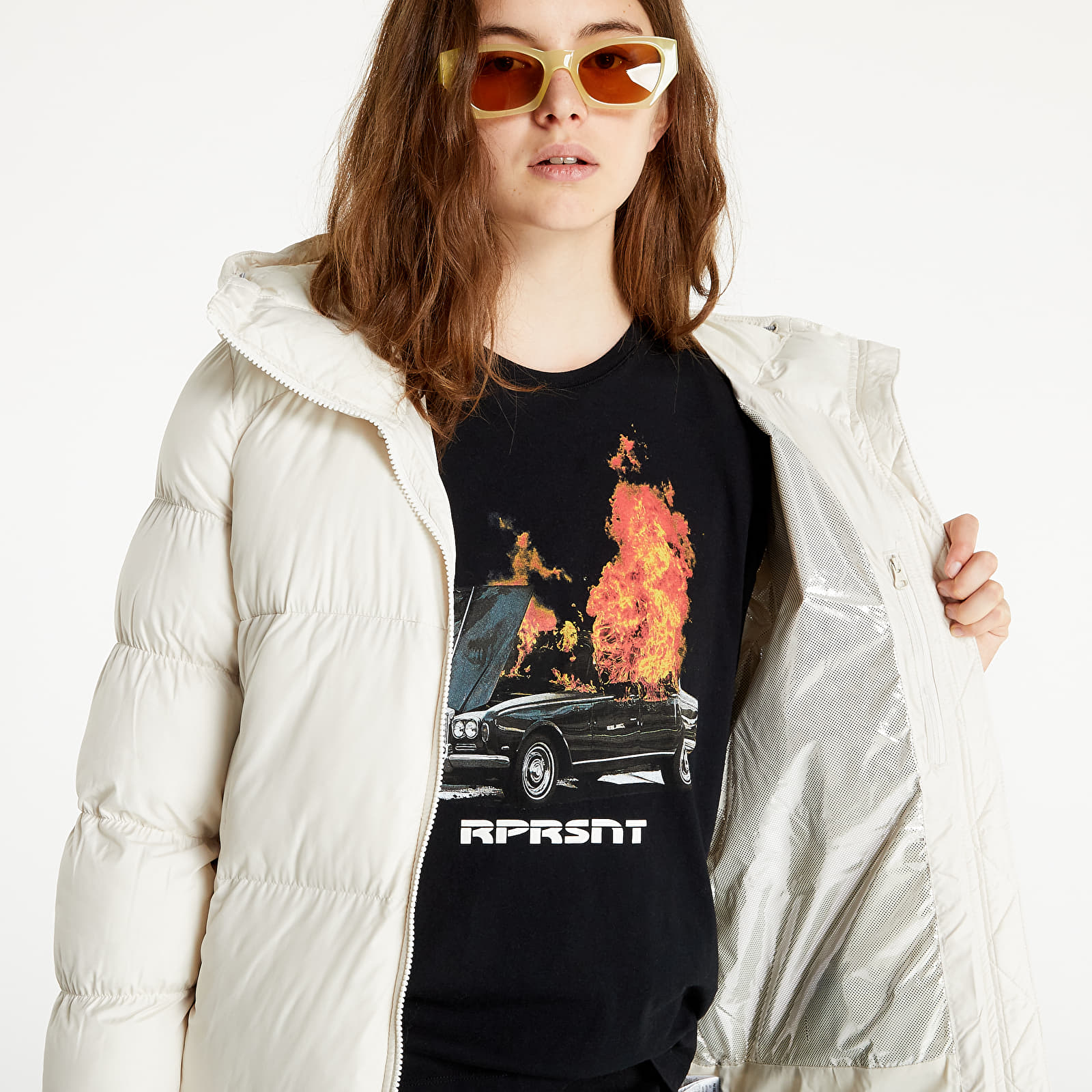 Chaquetas Columbia Pike Lake™ Long Jacket Chalk