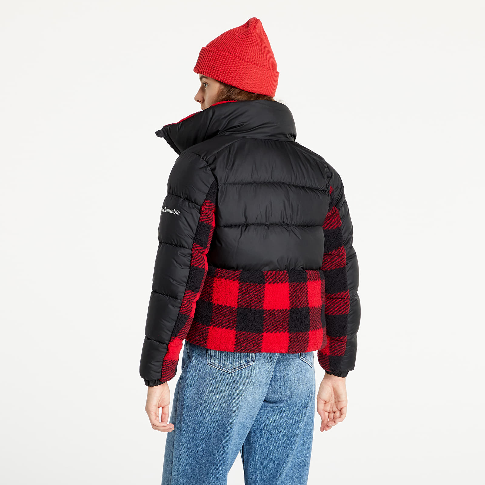Vestes  Columbia Leadbetter Point™ Sherpa Hybrid Black/ Red