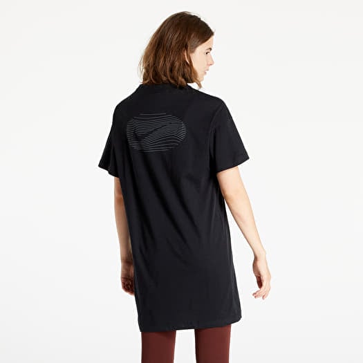 Dress Nike Sportswear W Short Sleeve Tee Dress Black Footshop
