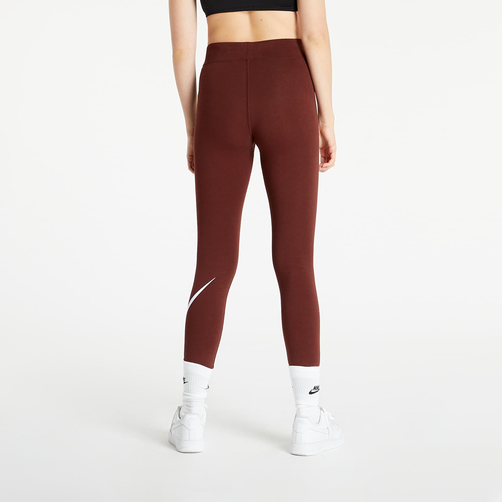 Bukser Nike Sportswear W NSW EssentialGx Mr Leggings Swsh Brown