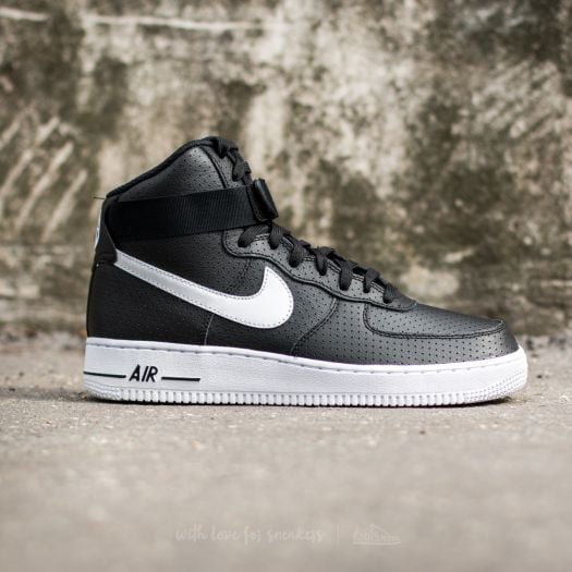 Men s shoes Nike Air Force 1 High 07 Black White White Footshop