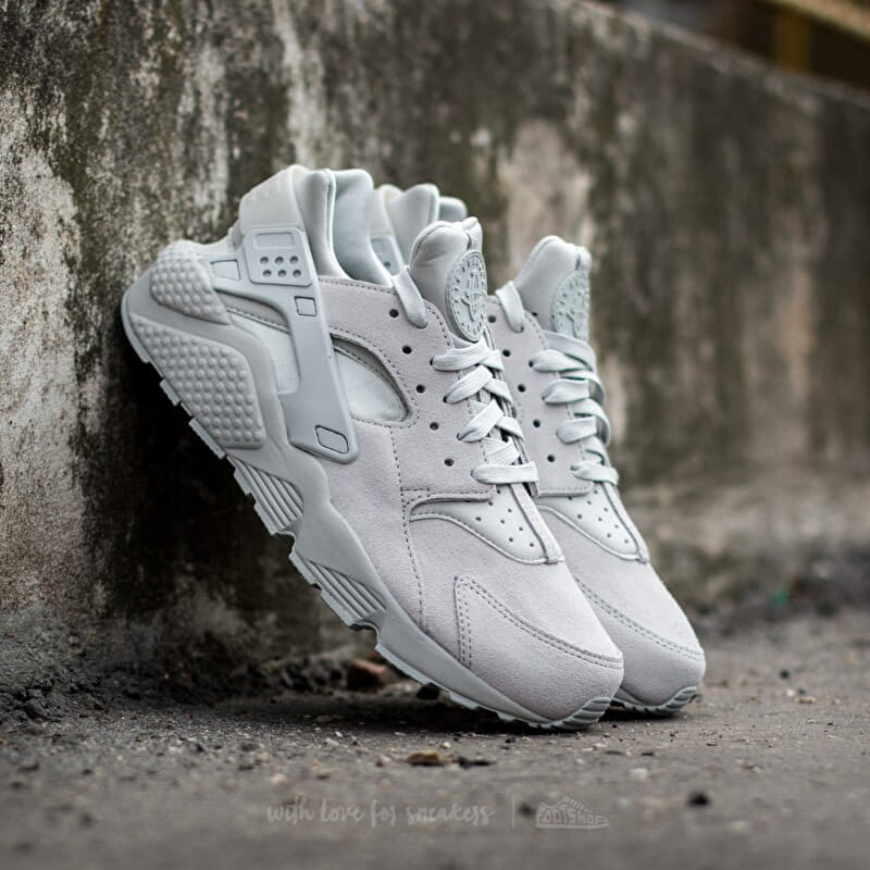 Scarpe uomo Nike Air Huarache Run Premium Neutral Grey/ Neutral