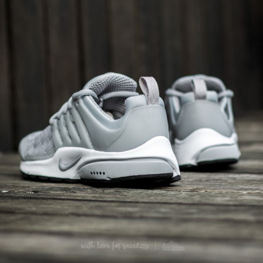 Men s shoes Nike Air Presto SE Wolf Grey Wolf Grey Black White Footshop