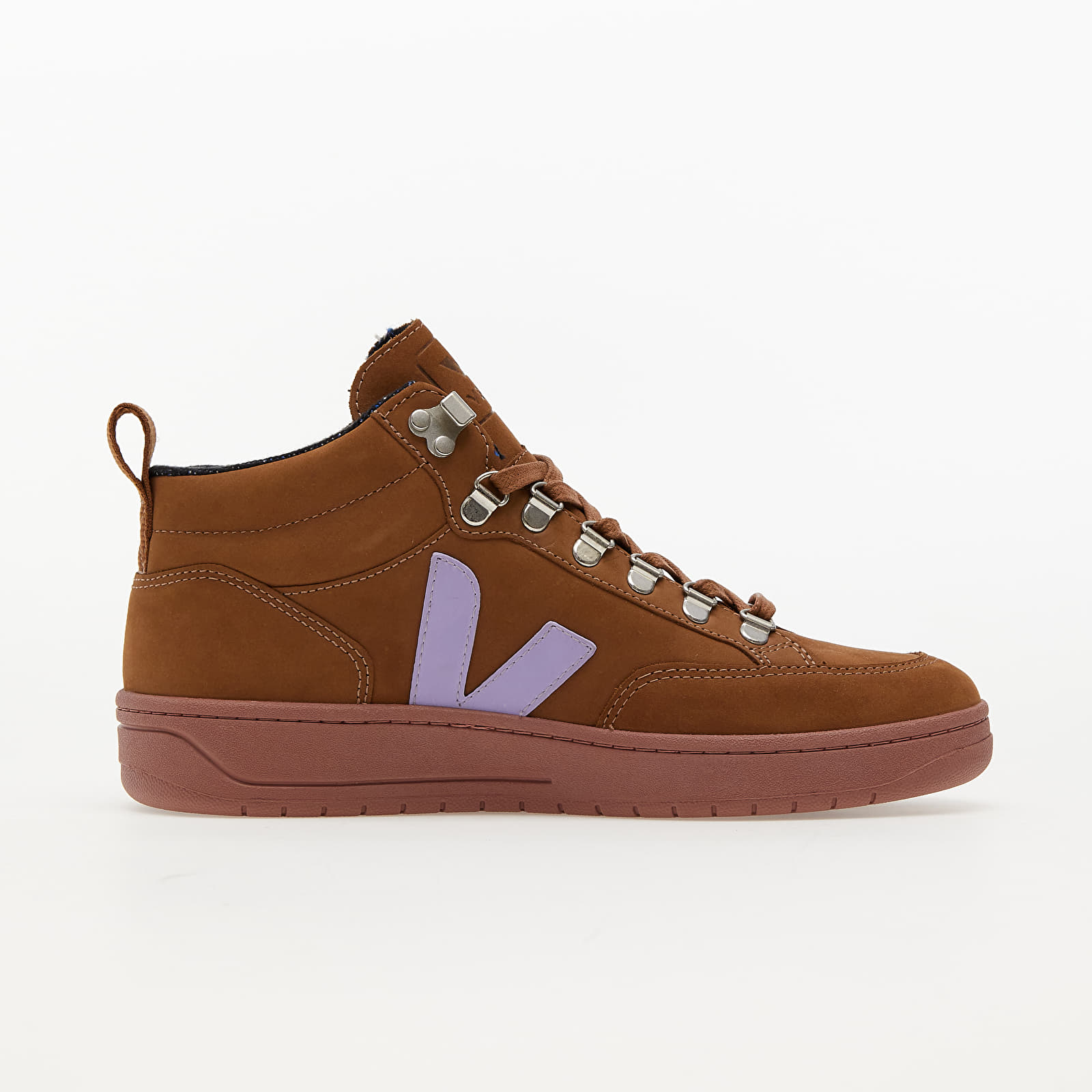 Damen Sneaker und Schuhe Veja W Roraima Nubuck Brown/ Lavande