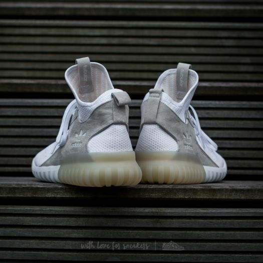 Adidas tubular x primeknit sneaker white top