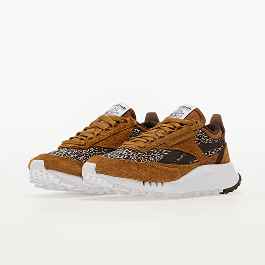 Brown reebok classic shoes deals