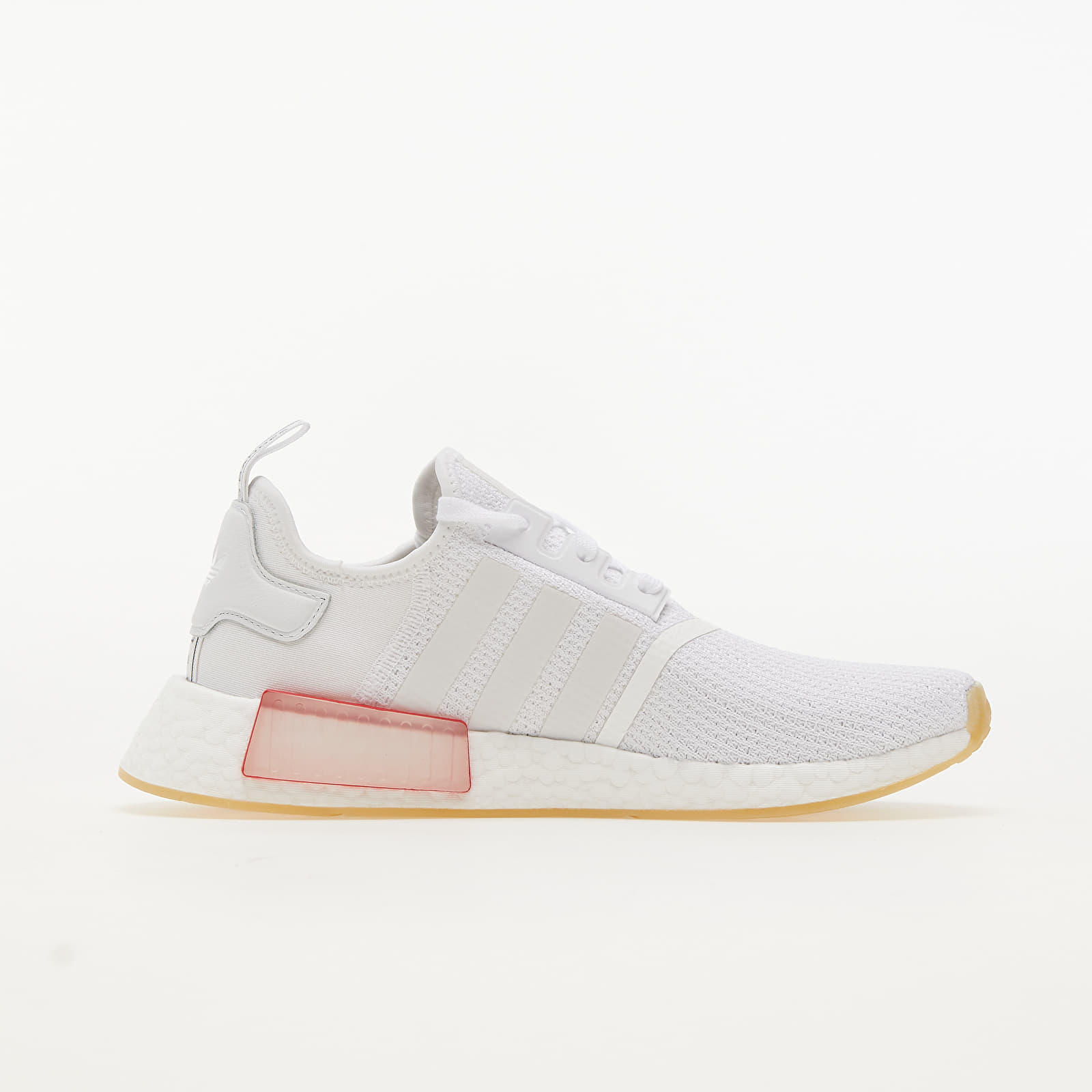 Adidas nmd r1 cloud store white clear orange linen