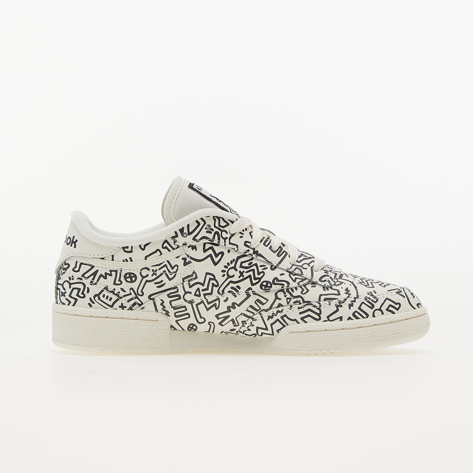 Men's shoes Reebok x Keith Haring Club C Chalk/ Pure Grey/ Chalk