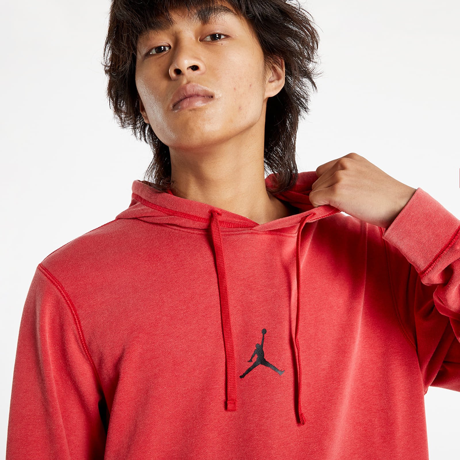 Red dri fit hoodie hotsell