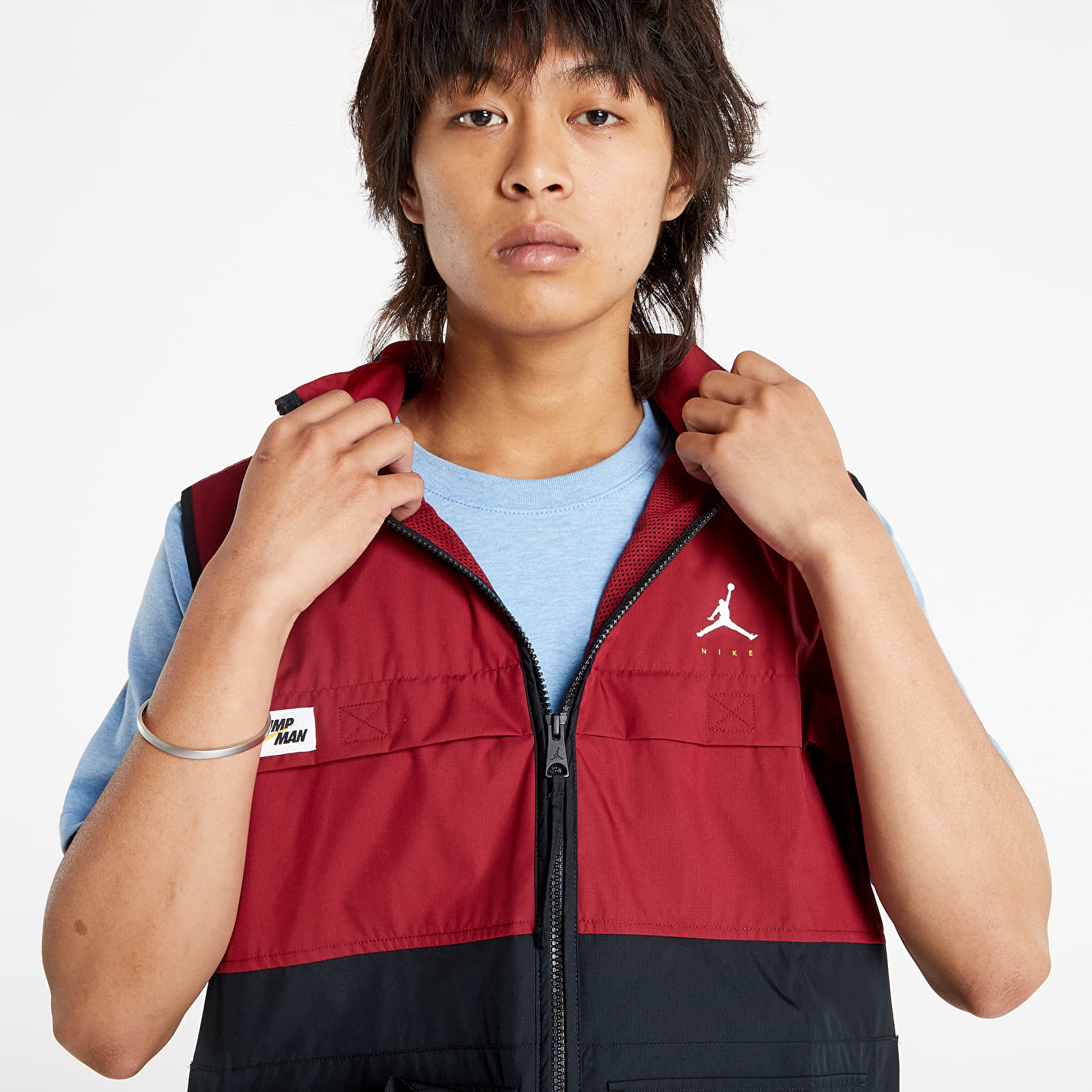 Gilet top jordan rouge