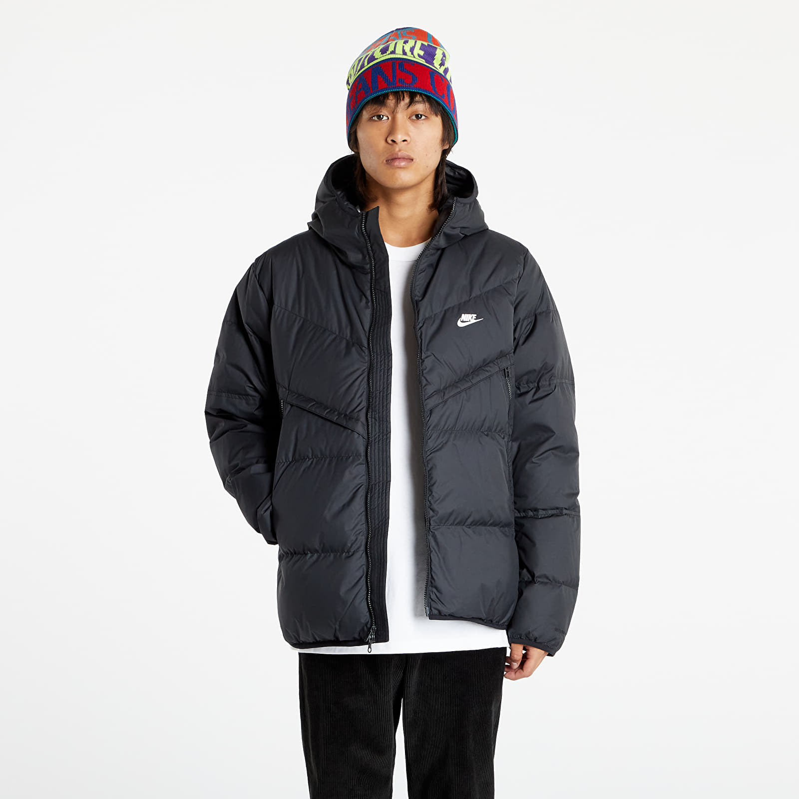 Takit Nike Men's Hooded Jacket Black/ Sail