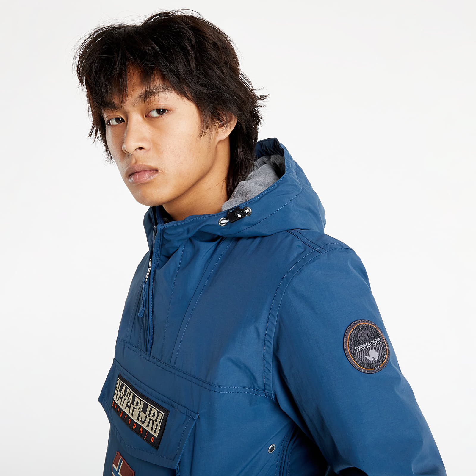 Jackets Napapijri Rainforest Pocket 1 Blue French