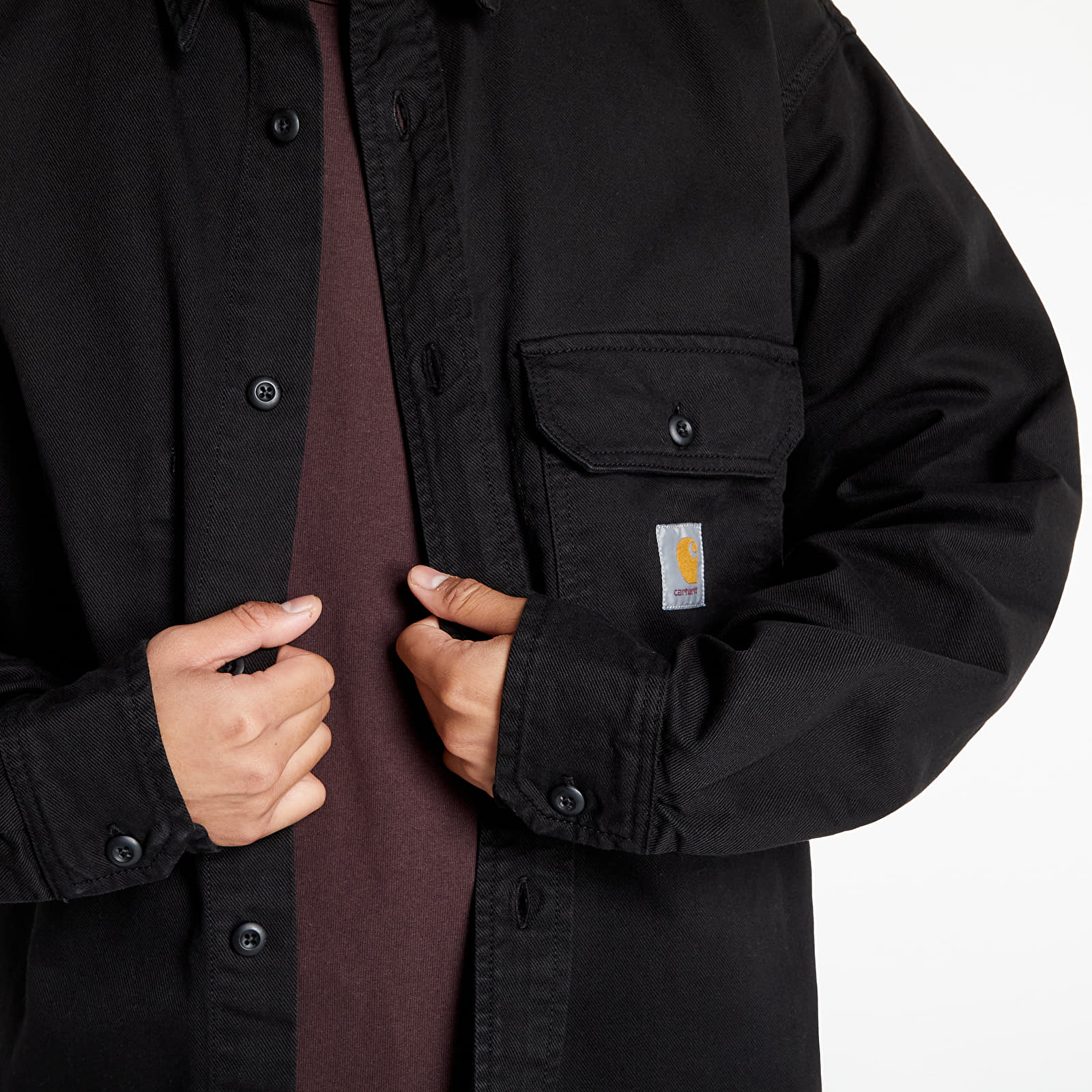 Overhemden Carhartt WIP Reno Shirt Jac Black