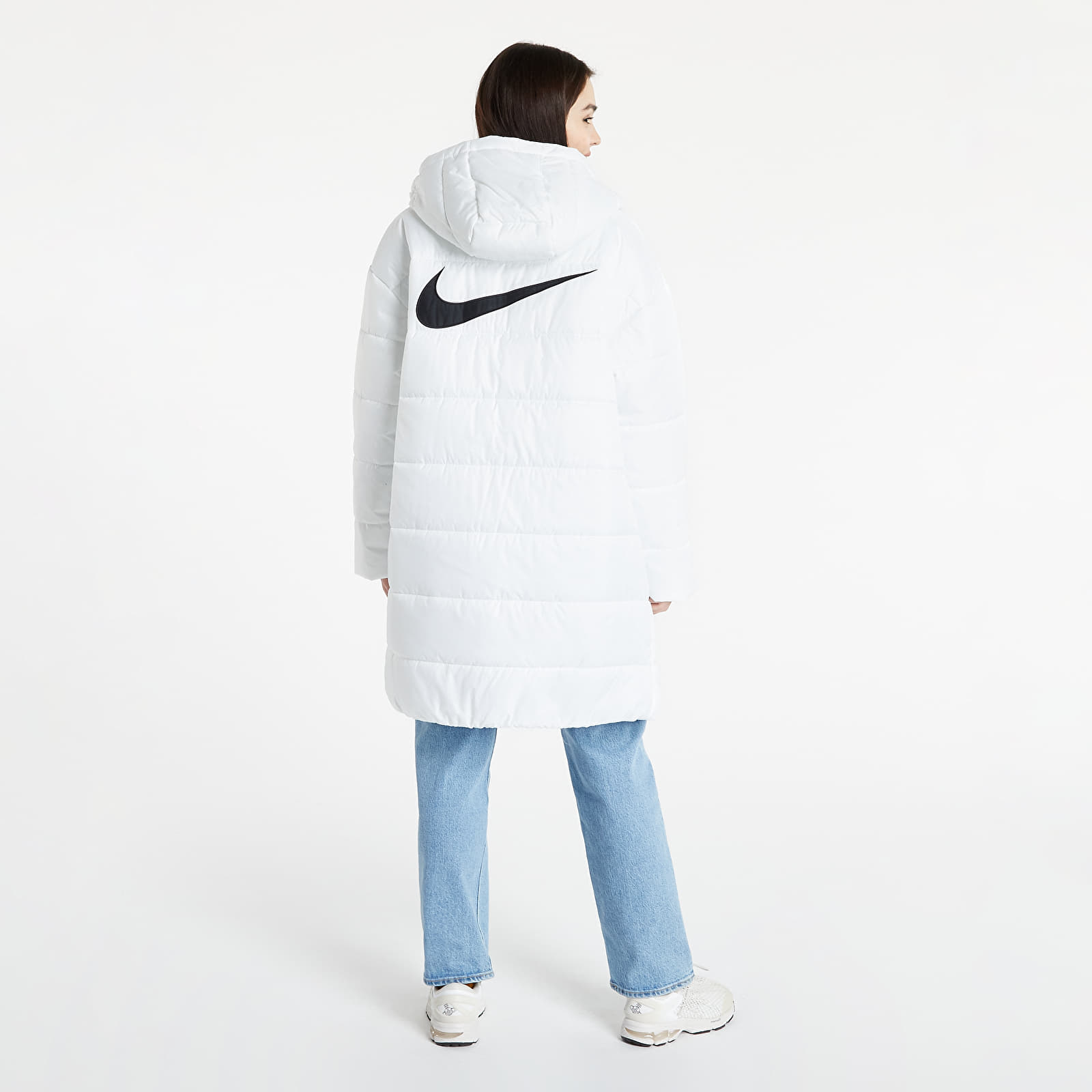 Chaquetas y abrigos Nike Sportswear W NSW Tf Rpl Classic Hd Parka White