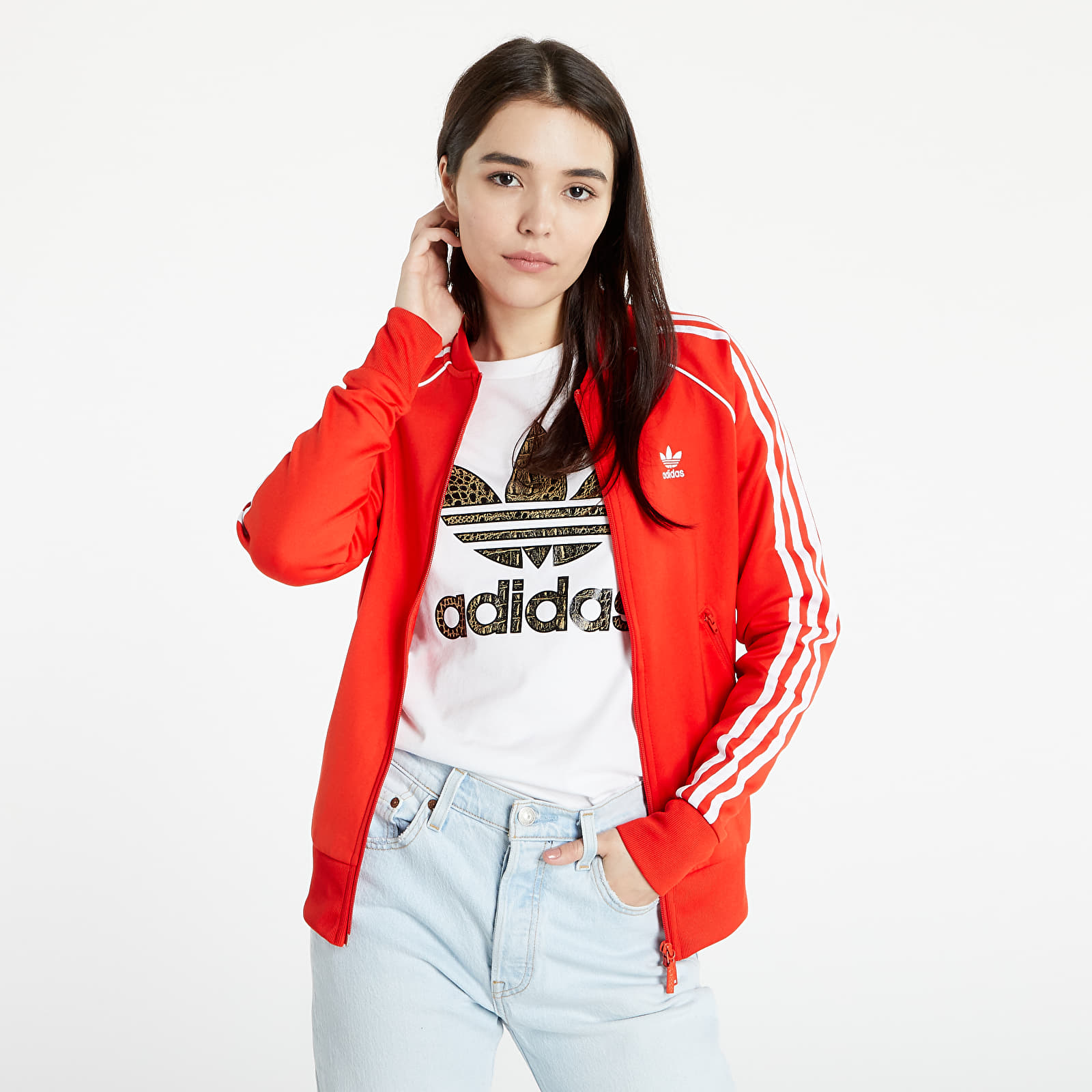 Adidas supergirl store track top