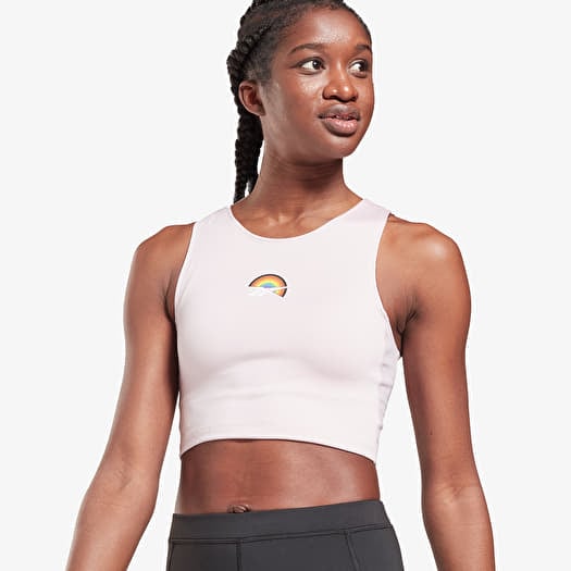 Tank Tops Reebok Ts Pride Crop Frost Berry Footshop