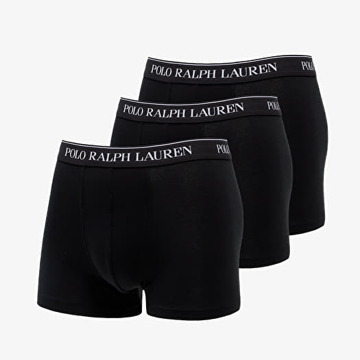 Boxer shorts Ralph Lauren Stretch Cotton Boxer 3-Pack Black