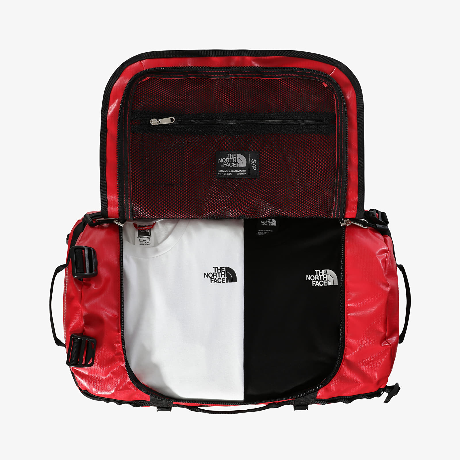 Batohy a tašky The North Face Base Camp Duffel - S TNF Red/ TNF Black