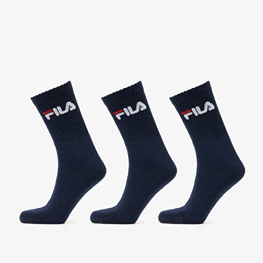FILA Socks 3-Pack Navy