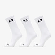 Jordan Essentials Crew Socks 3-Pack White/ Black