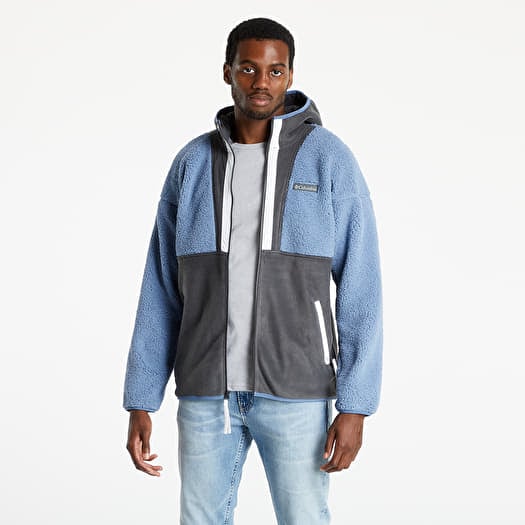 Hoodies en truien Columbia Backbowl Sherpa Full Zip Hoodie Bluestone Shark Footshop