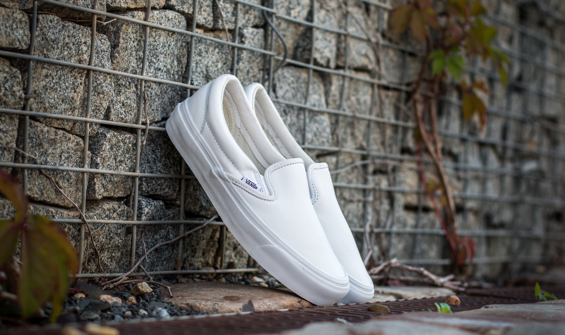 Sneakers Vans OG Classic Slip-On VLT White