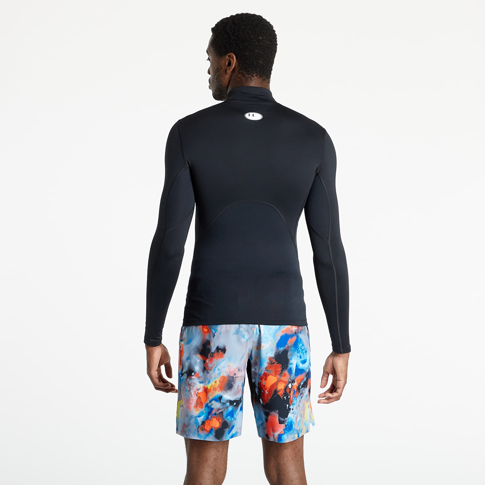 Magliette Under Armour Cg Armour Comp Mock Black