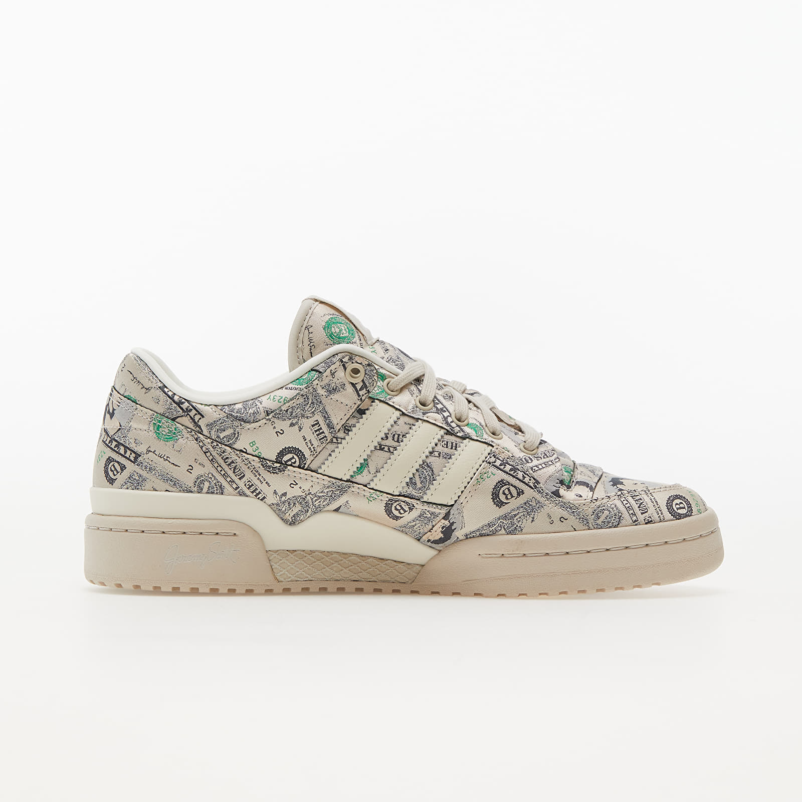 Scarpe uomo adidas x Jeremy Scott Forum Money Low Core Brown/ Off White/ Core Brown