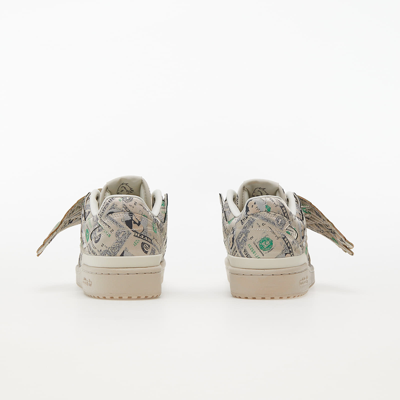 Scarpe uomo adidas x Jeremy Scott Forum Money Low Core Brown/ Off White/ Core Brown