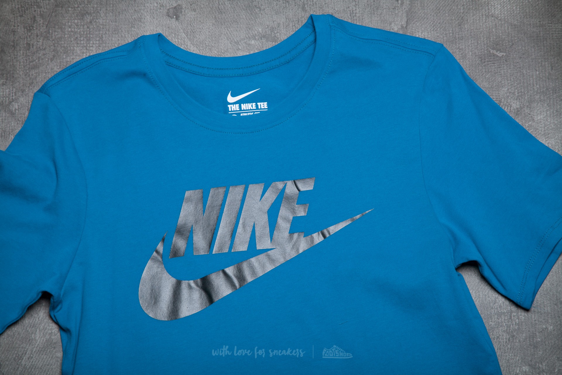 T-shirts Nike Tee Futura Icon Green Abyss/ Black