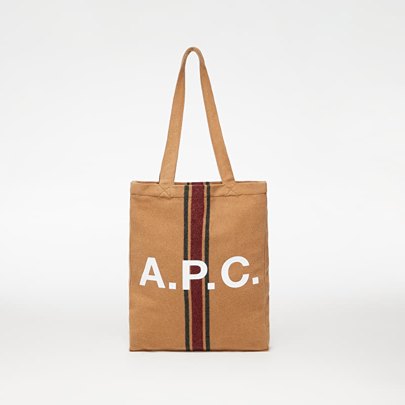Torba A.P.C. Tote Lou Bag Caramel