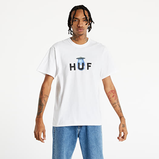 Huf t discount shirt white