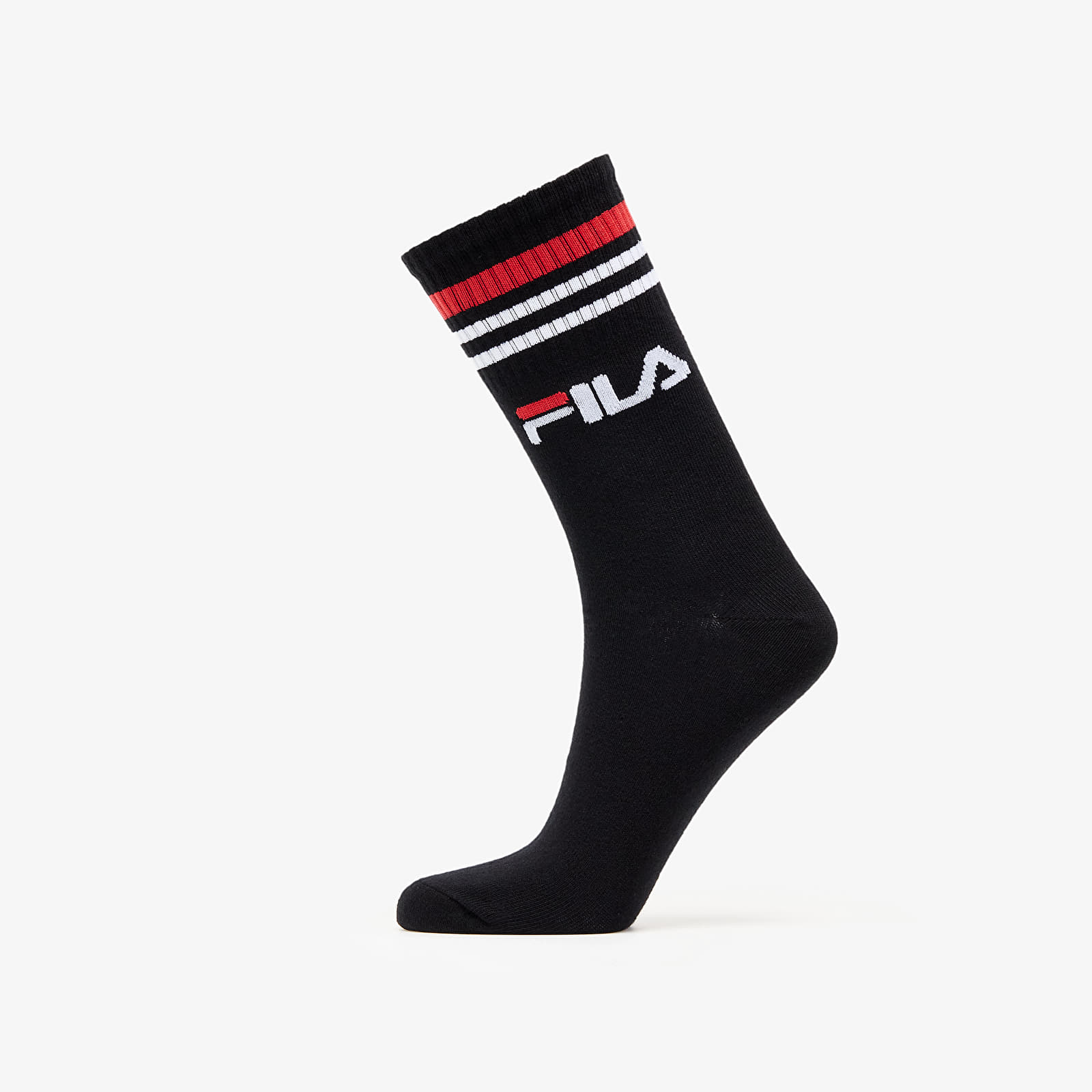 Ponožky FILA Socks Lifestyle Plain 3-Pack Black
